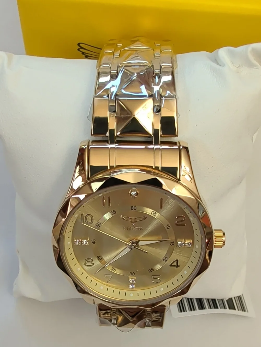NWT Invicta Specialty I Men’s Gold-Tone Watch (Model 69018)